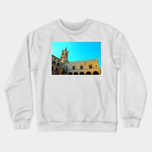 Town hall of Montecassiano Crewneck Sweatshirt